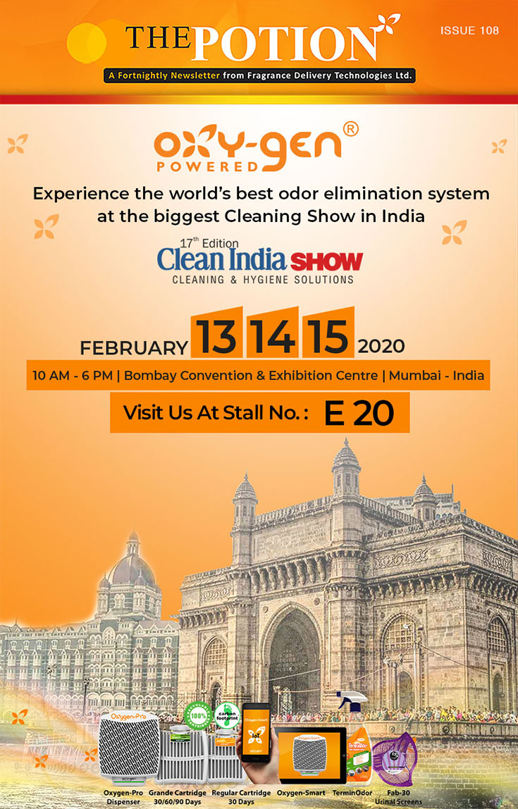 Clean India Show Mumbai 2020- The Potion Issue 108