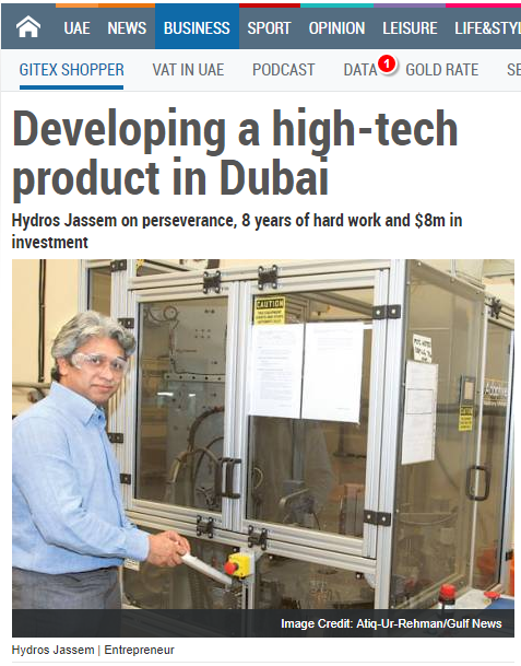 Developing a high-tech product in Dubai